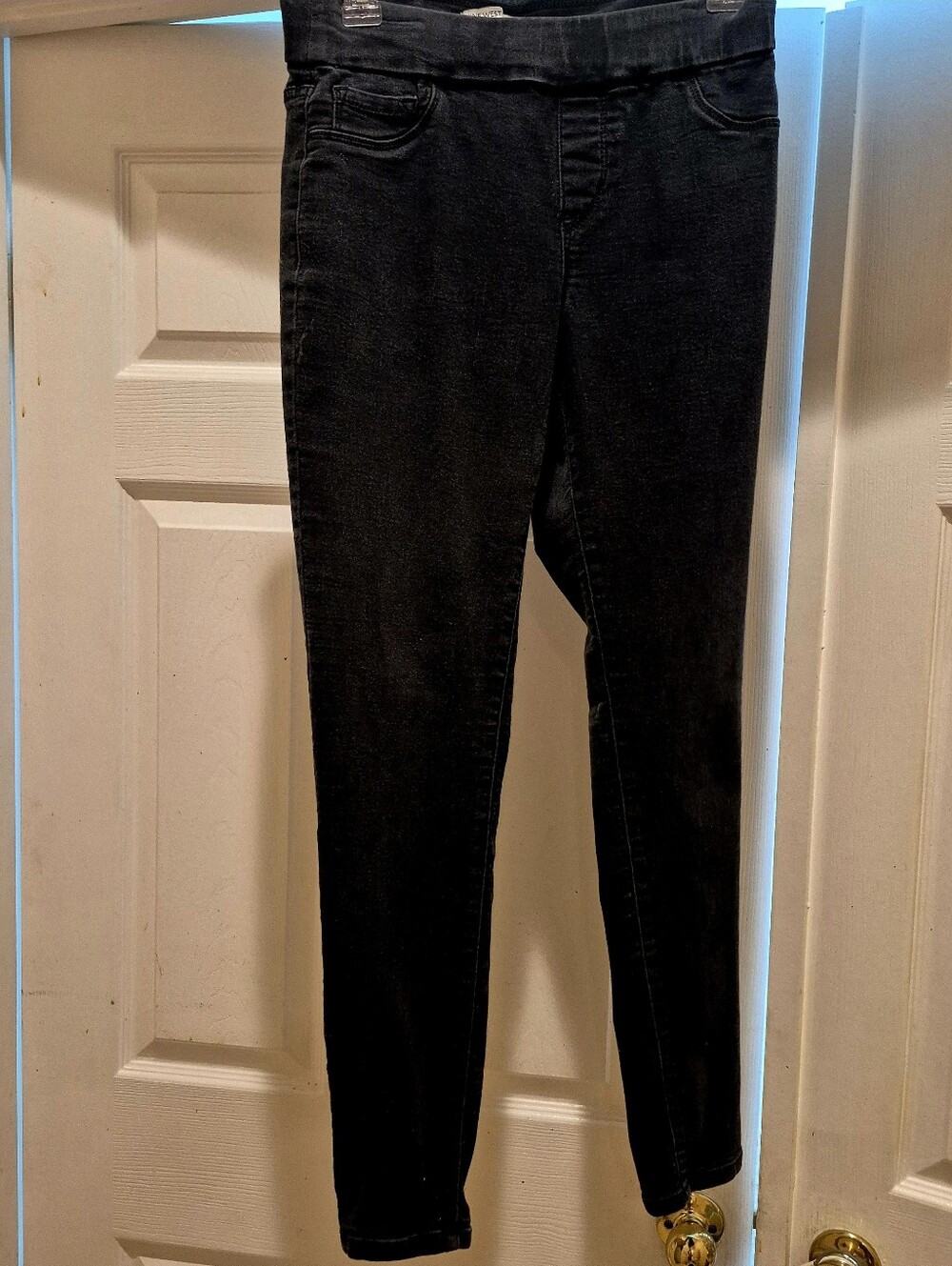 Women's  Nine West Super Skinny black Pull On  jeans Sz 4